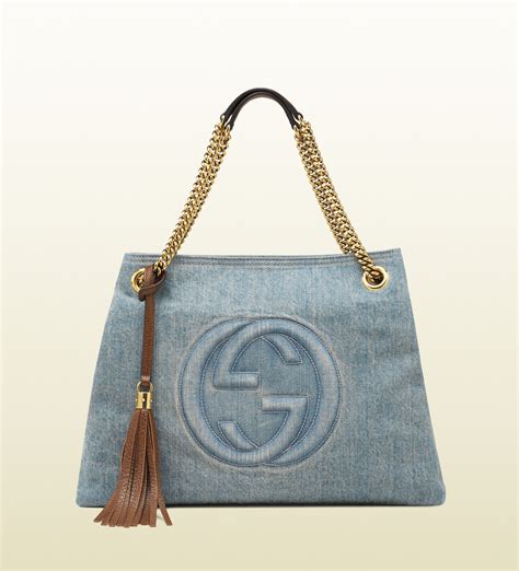 ebay gucci soho bags|gucci soho denim bag.